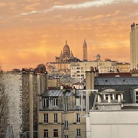 דירות פריז Vue Sur Le Sacre Coeur Montmartre מראה חיצוני תמונה