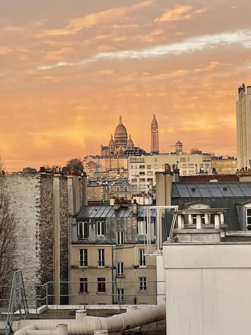 דירות פריז Vue Sur Le Sacre Coeur Montmartre מראה חיצוני תמונה
